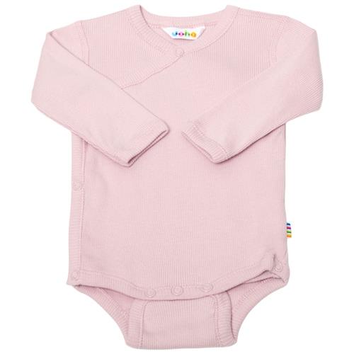 Se Joha Ribbet Wrap Body Lyserød | Lyserød | 50 cm ved Babyshop