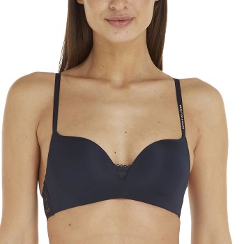 Tommy Hilfiger Bh Lace Trim Bra Marineblå A 70 Dame