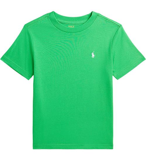 Polo Ralph Lauren Polo Ralph Lauren T-shirt - Tiller Green m. Hvid