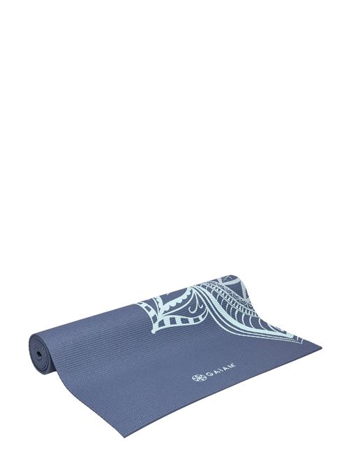 Gaiam Gaiam High Tide Point Yoga Mat 5Mm Classic Printed Gaiam Blue