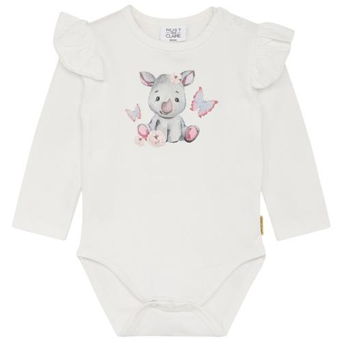 Hust&Claire Bri Babybody Elfenben | Hvid | 86 cm