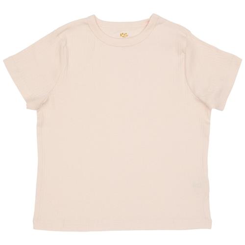 Copenhagen Colors Ribbet T-shirt Lyserød | Lyserød | 110 cm