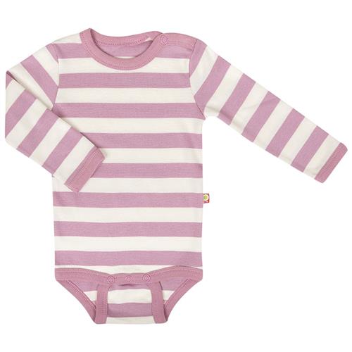 Katvig Stribet Babybody Lyserød | Lyserød | 68 cm