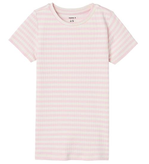 Name It Name It T-shirt - Rib - NkfSuraja - Noos - Parfait Pink