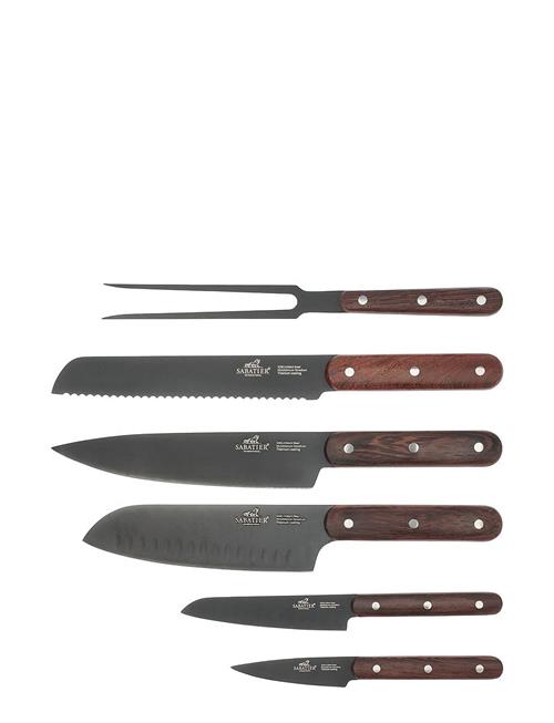 Lion Sabatier Knife Set Phenix 6-Pack Lion Sabatier Black