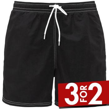 Damella Badebukser Swim Boxershorts Sort polyamid Large Herre