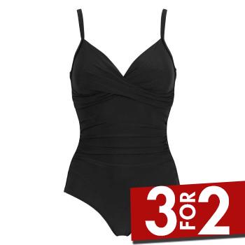 Damella Tara Swimsuit Sort 42 Dame