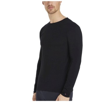 Se Tommy Hilfiger 3P Premium Essentials Long Sleeve Sort/Grå bomuld Small Herre ved Timarco