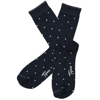 Topeco Strømper Men Bamboo Socks Marineblå Str 45/48 Herre