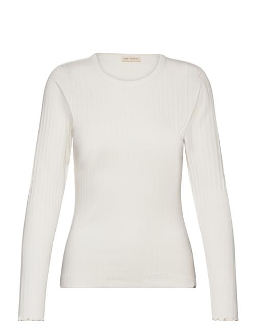 Esme Studios Esella Ls Top Gots Esme Studios White