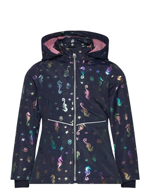 Nmfmaxi Jacket Seahorse Foil Name It Navy