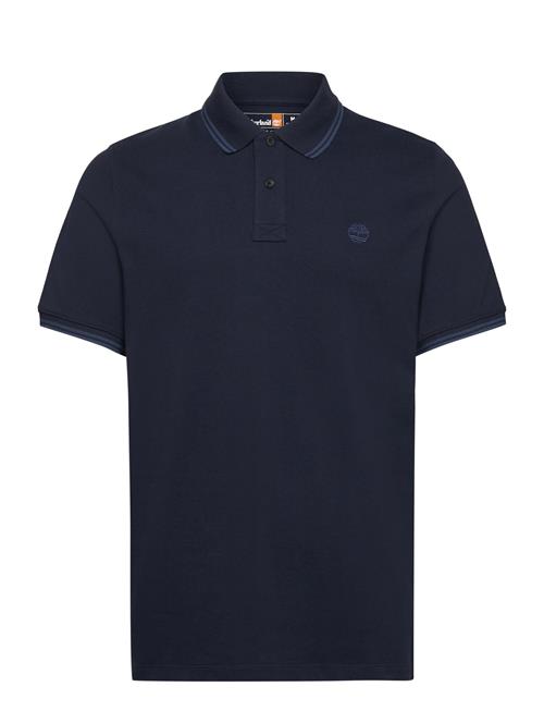 Timberland Tipped Pique Short Sleeve Polo Timberland Blue