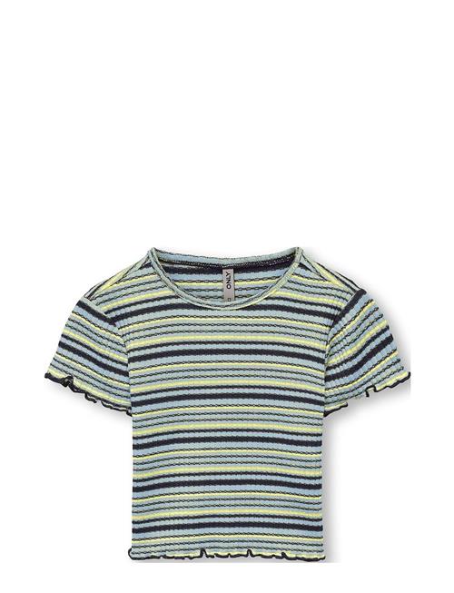 Se Kids Only Kmgbrenda S/S Top Box Jrs Kids Only Navy ved Booztlet