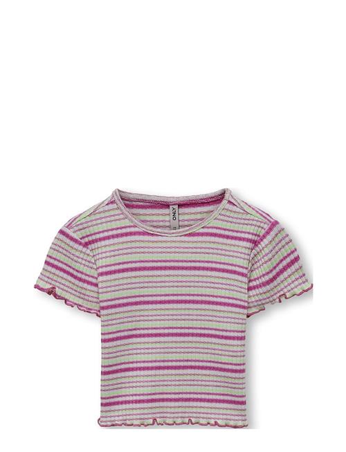 Se Kids Only Kmgbrenda S/S Top Box Jrs Kids Only Patterned ved Booztlet