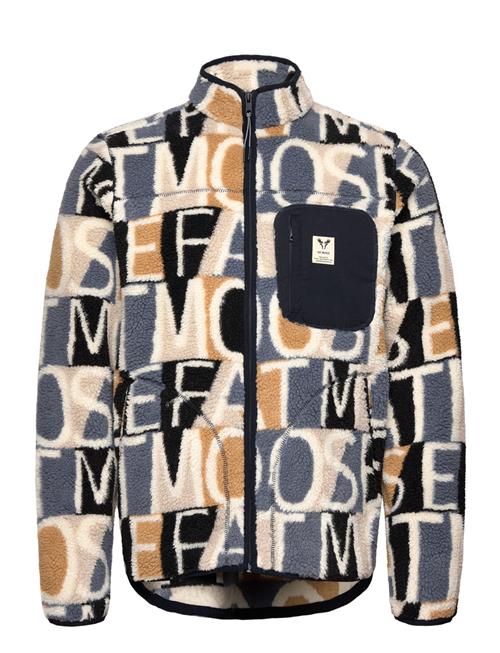 Se Fat Moose Trevor Fleece Jacket Aop Fat Moose Grey ved Booztlet