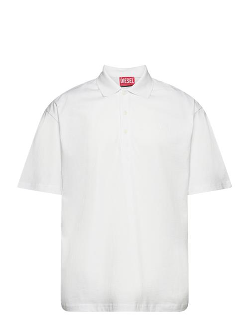 Diesel T-Vort-Megoval-D Polo Shirt Diesel White