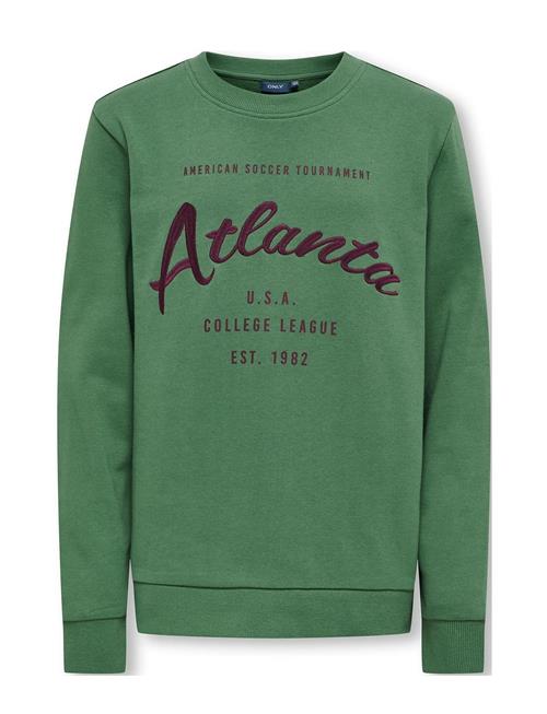 Kids Only Kobhermand L/S O-Neck Box Swt Kids Only Green