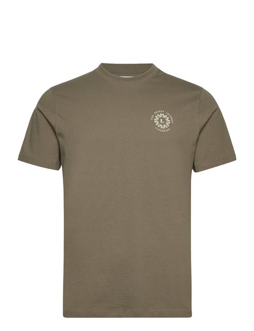 Lindbergh Photo Print Tee S/S Lindbergh Khaki