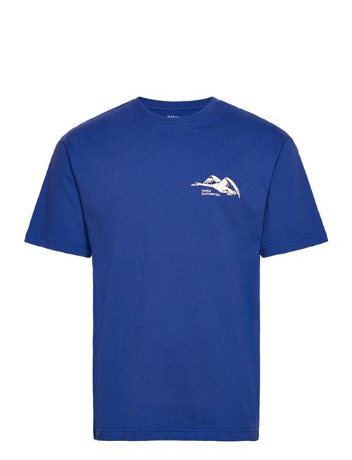 Makia Swans T-Shirt Makia Blue