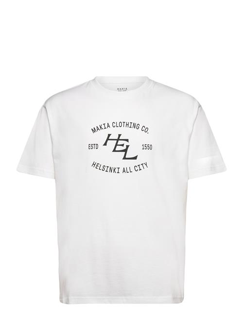 All City T-Shirt Makia White