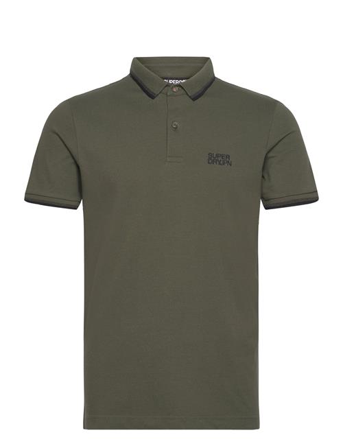 Superdry Sportswear Relaxed Tipped Polo Superdry Green