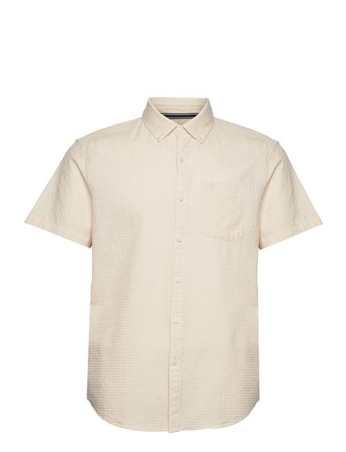 Original Penguin Ss Cttn Textured Dob Original Penguin Cream