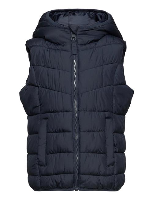 Se Tom Tailor Light Weight Puffer Vest Tom Tailor Navy ved Booztlet