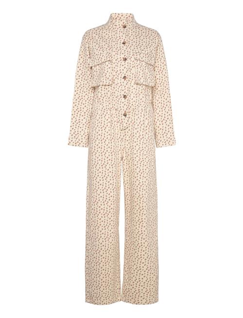 Se Sofie Schnoor Jumpsuit Sofie Schnoor Cream ved Booztlet