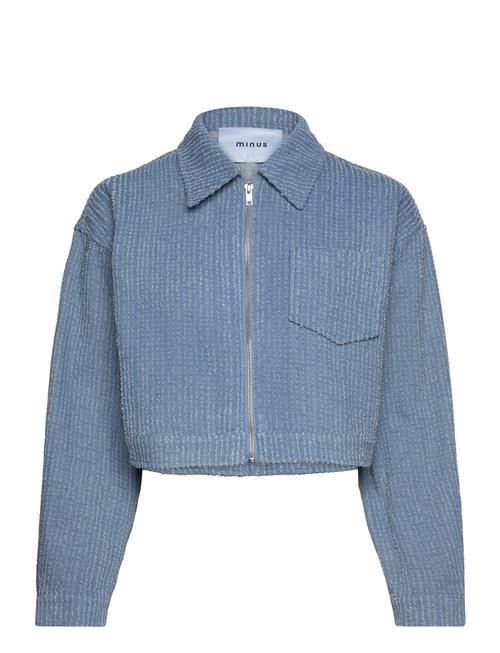 Msvelmia Short Denim Jacket Minus Blue