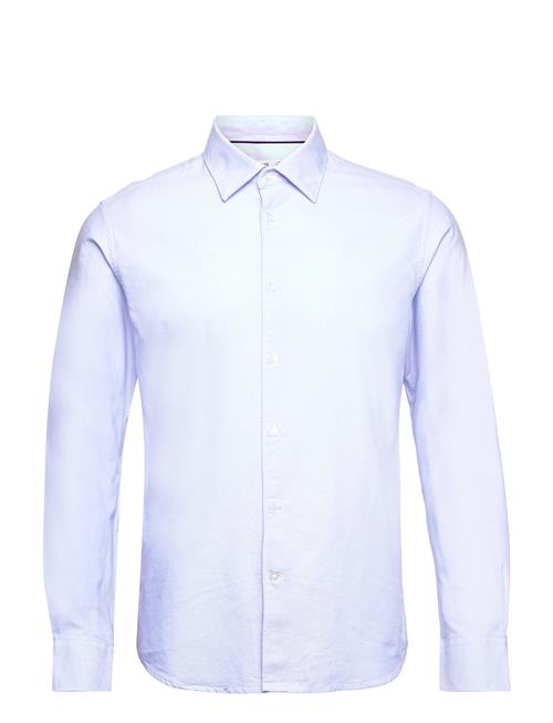 Mango Slim Fit Oxford Cotton Shirt Mango Blue