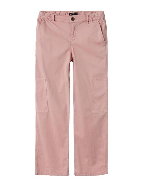 LMTD Nlfflip Twi Lw Wide Cargo Pant LMTD Pink