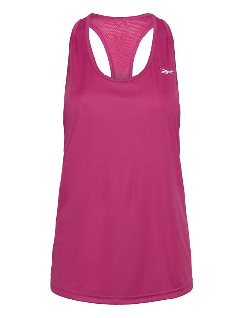 Se Reebok Performance Id Train Mesh Back T Reebok Performance Pink ved Booztlet