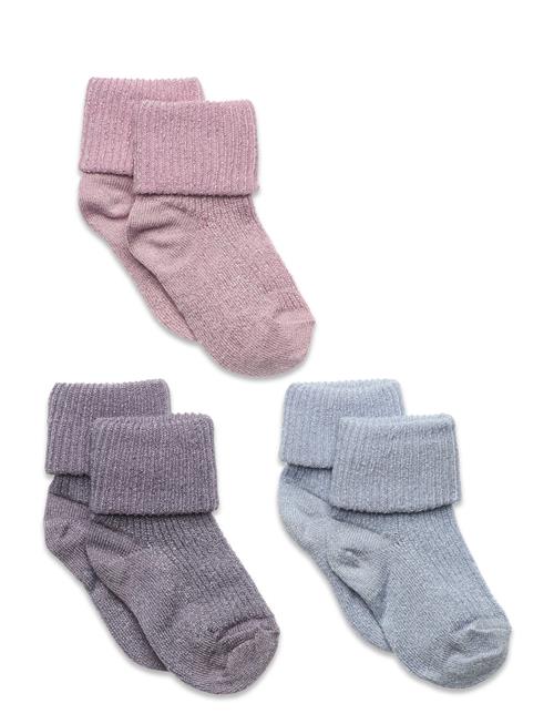 mp Denmark Ida Glitter Socks - 3-Pack Mp Denmark Patterned