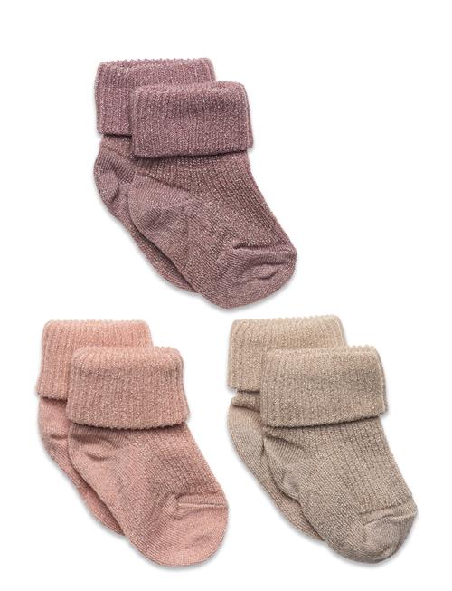 mp Denmark Ida Glitter Socks - 3-Pack Mp Denmark Patterned