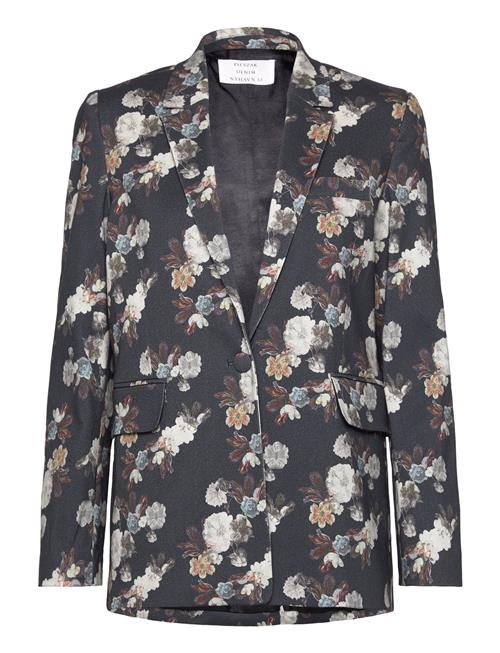 Pd-Marija Blazer Excl. Flower Pieszak Black