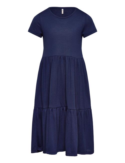 Kids Only Kogdalia S/S Long Dress Jrs Kids Only Navy