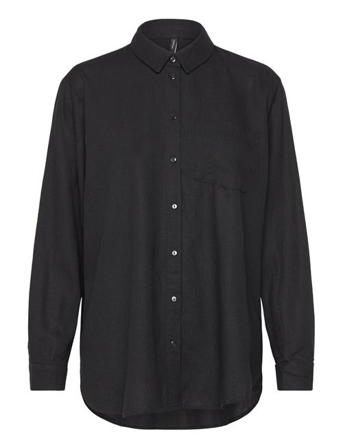 Vero Moda Vmmymilo Ls Shirt Wvn Ga Noos Vero Moda Black