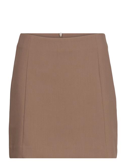 Soaked in Luxury Slcorinne Short Skirt Soaked In Luxury Brown