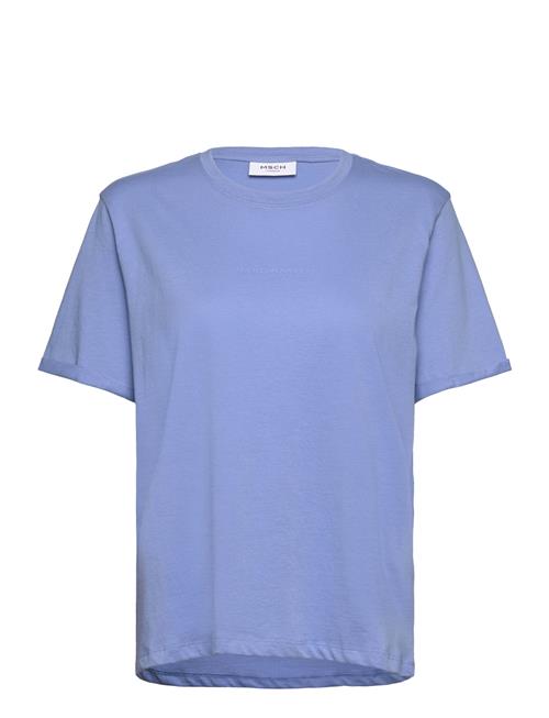 MSCH Copenhagen Mschterina Organic Small Logo Tee MSCH Copenhagen Blue