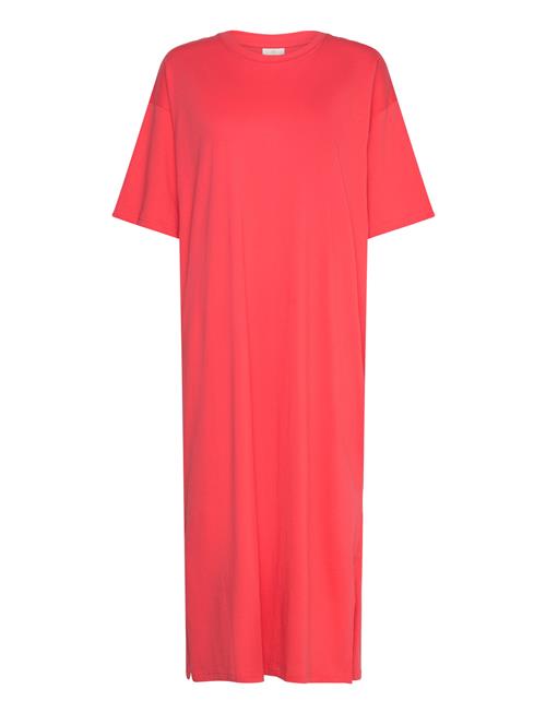 Kaedna 1/2 Sleeve Dress Kaffe Red