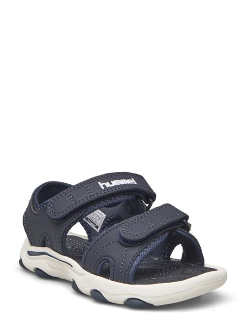 Se Hummel Sandal Wave Jr Hummel Blue ved Booztlet