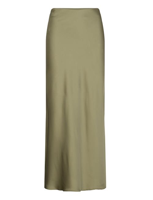 Vila Viellette Hw Long Skirt - Noos Vila Khaki