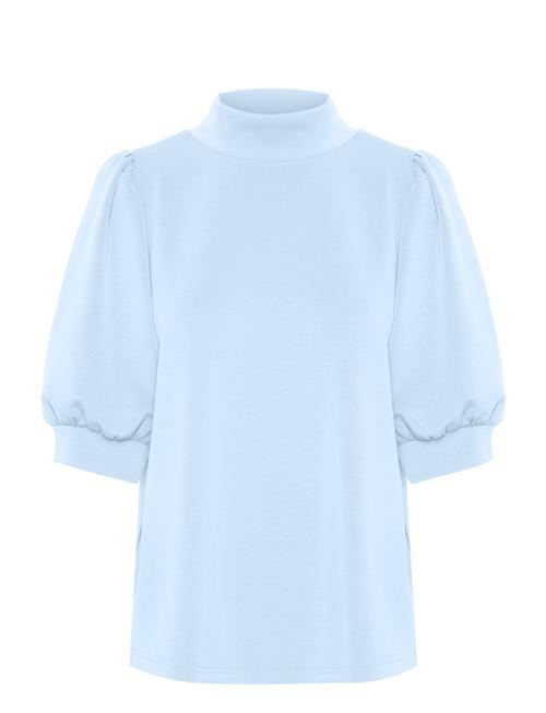 21 The Puff Blouse My Essential Wardrobe Blue