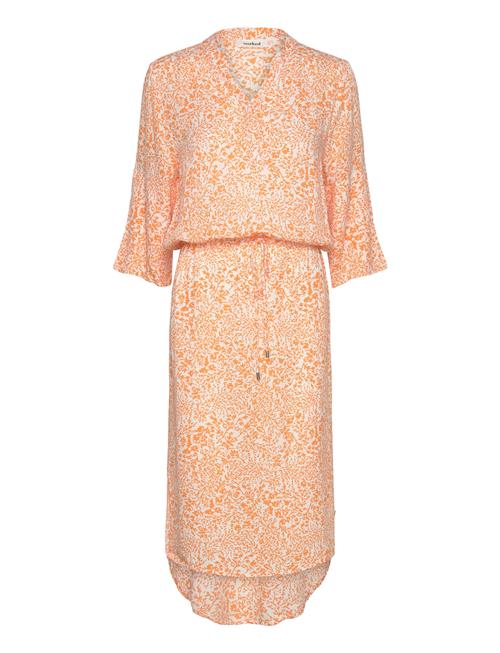 Slzaya Dress Soaked In Luxury Orange