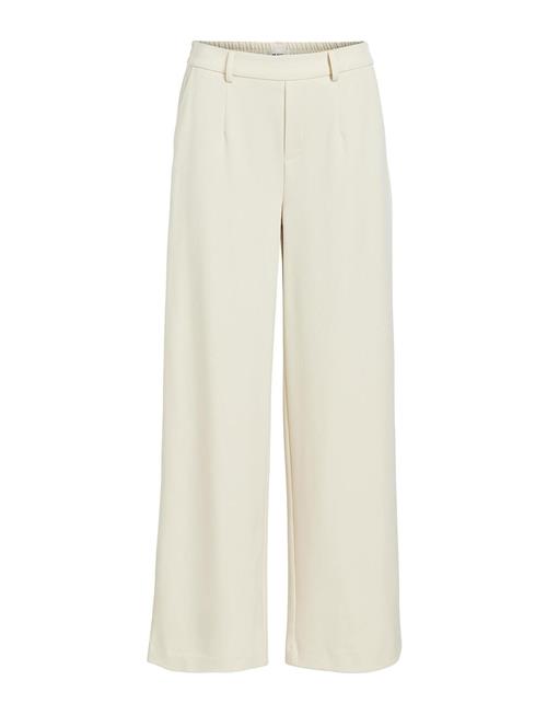 Se Object Objlisa Wide Pant Noos Object Cream ved Booztlet