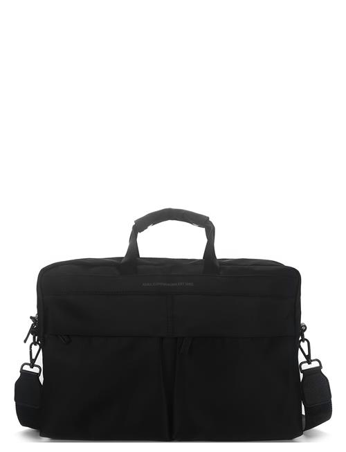 Se Adax Novara Briefcase Willie Adax Black ved Booztlet