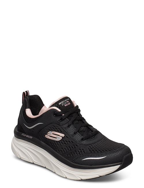 Se Skechers Womens Relaxed Fit: D'lux Walker - Infinite Motion Skechers Black ved Booztlet