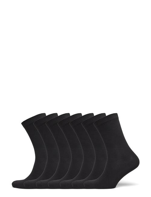 Decoy Decoy 7-Pack Ankle Sock Cotton Decoy Black