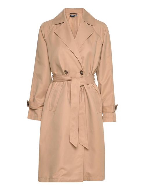 Vero Moda Vmlou Long Trenchcoat Vero Moda Beige