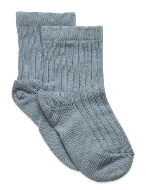 mp Denmark Cotton Rib Socks Mp Denmark Blue